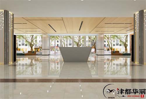 彭阳银川华益商场大厅装修设计方案|打造优质的服务型空间