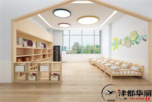 彭阳蒙特幼儿园设计装修方案鉴赏|彭阳幼儿园设计装修公司推荐