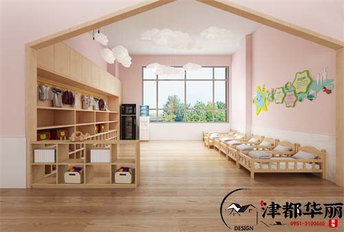 彭阳迪卡幼儿园设计装修方案鉴赏|彭阳幼儿园设计装修公司推荐