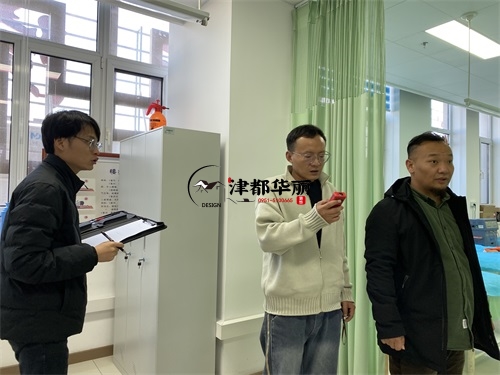 彭阳银川装修公司|彭阳某院装修改造施工现场复尺 