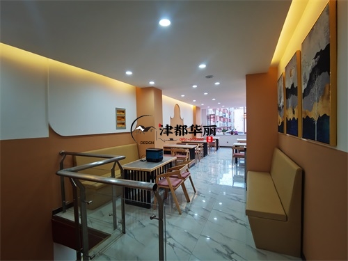 彭阳餐厅装修设计项目|津都华丽设计