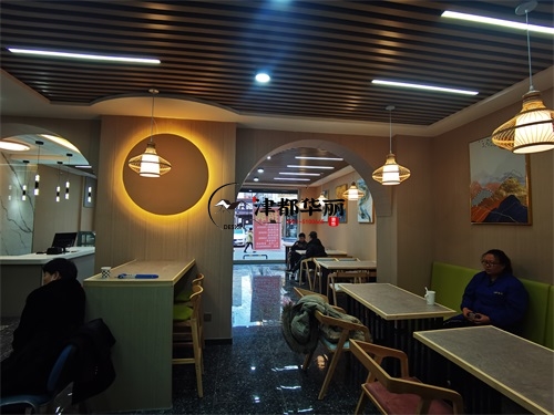 彭阳餐厅装修设计项目|津都华丽设计