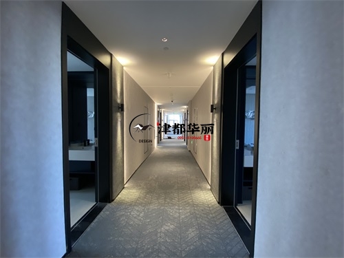 彭阳轻居酒店装修设计项目|津都华丽设计