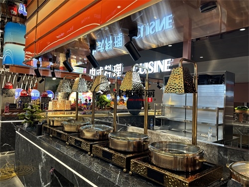 彭阳自助餐厅装修设计项目|津都华丽设计