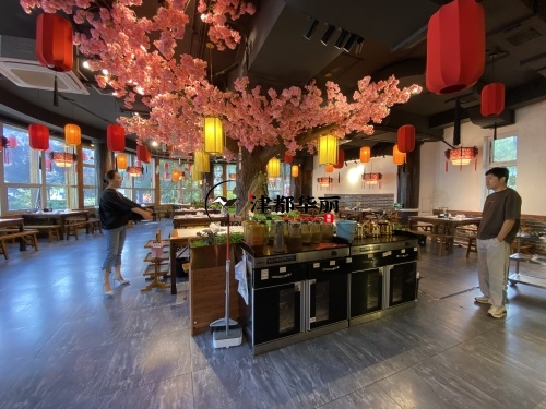 彭阳火锅店装修设计项目|津都华丽设计