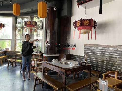 彭阳火锅店装修设计项目|津都华丽设计