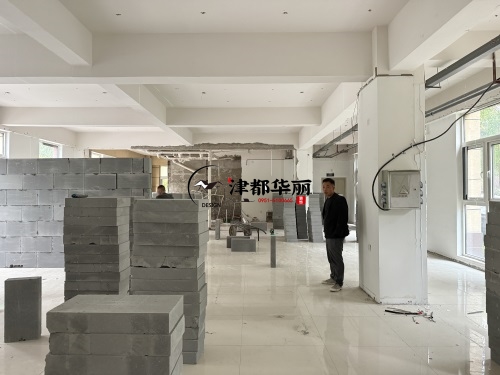 彭阳办公室装修设计项目|津都华丽设计