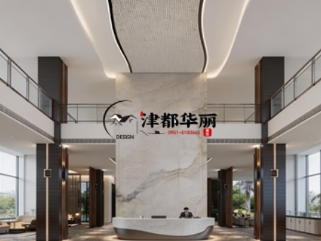 彭阳工装装修公司|彭阳公园华府售楼营销中心设计装修新理念
