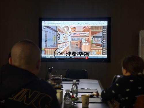 彭阳餐厅装修设计项目|津都华丽设计